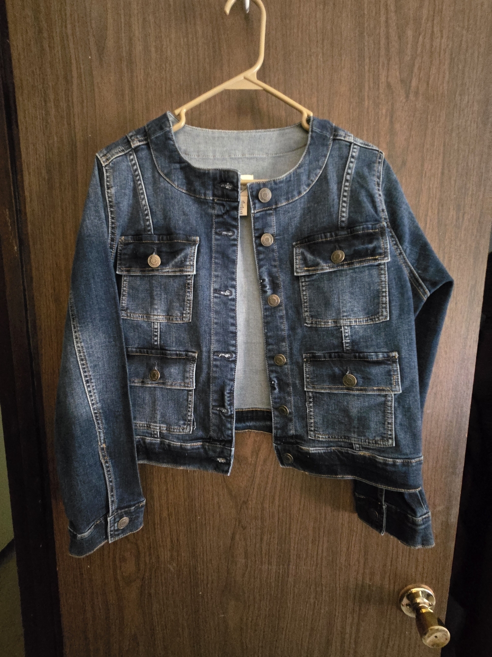 St. John's Bay Dark Blue Denim Jacket